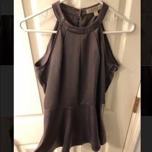 NWT Banana Republic Peplum/Silk Style Top